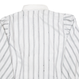 Womens Shirt Shirt Grey Long Sleeve Striped S