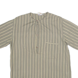 FREE LOOK Womens Shirt Top Green Striped S