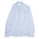Womens Shirt Top Blue Long Sleeve Striped S