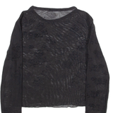 Womens Top Black Long Sleeve XXS