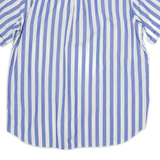 DIAMANT'S Womens Shirt Top Blue Striped M