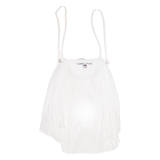 TOMMY HILFIGER Womens Vests Top White Sleeveless XXS