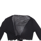 Womens Wrap Top Black S