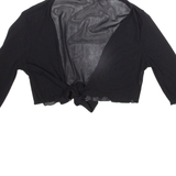 Womens Wrap Top Black S