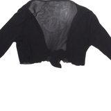 Womens Wrap Top Black S