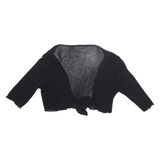 Womens Wrap Top Black S
