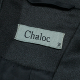 CHALOC Womens Blazer Jacket Black S