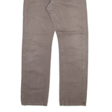LEVI'S 513 Mens Trousers Grey Slim Straight W31 L30