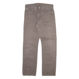 LEVI'S 513 Mens Trousers Grey Slim Straight W31 L30