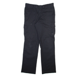 DICKIES Cargo Mens Trousers Black Regular Straight W36 L33
