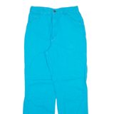 DICKIES Carpenter Womens Trousers Blue Regular Straight W27 L29