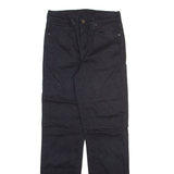 LEVI'S Womens Trousers Black Regular Straight W28 L30