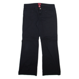 DICKIES Womens Trousers Black Regular Bootcut W32 L29