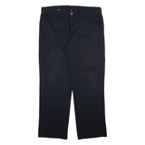 DICKIES Mens Trousers Black Regular Straight W38 L31