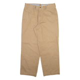 TIMBERLAND Mens Trousers Beige Relaxed Straight W34 L30