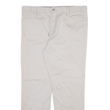 CALVIN KLEIN Mens Trousers Grey Slim Straight W34 L28