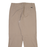 CALVIN KLEIN JEANS Mens Trousers Beige Regular Straight W32 L30