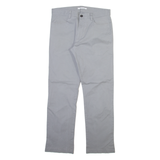 CALVIN KLEIN Mens Trousers Grey Slim Straight W30 L30