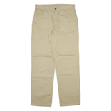 NAUTICA Mens Trousers Beige Regular Straight W34 L32
