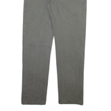 LEVI'S Mens Trousers Grey Regular Straight W33 L32