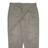 TOMMY HILFIGER Mens Trousers Grey Relaxed Straight W38 L30