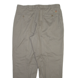TOMMY HILFIGER Mens Trousers Grey Relaxed Straight W38 L30