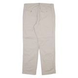 NAUTICA Mens Trousers Beige Regular Straight W34 L30