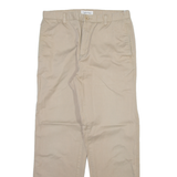 CALVIN KLEIN Mens Trousers Beige Regular Straight W30 L30