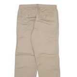 CALVIN KLEIN Mens Trousers Beige Regular Straight W30 L30