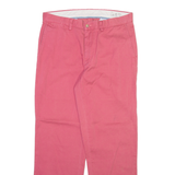 POLO RALPH LAUREN Mens Trousers Pink Regular Straight W33 L30