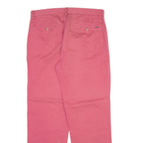 POLO RALPH LAUREN Mens Trousers Pink Regular Straight W33 L30