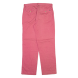 POLO RALPH LAUREN Mens Trousers Pink Regular Straight W33 L30