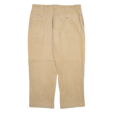 TIMBERLAND Mens Corduroy Trousers Beige Relaxed Straight W38 L28