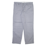DOCKERS Mens Trousers Grey Regular Straight W38 L32