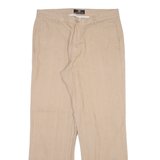AUTHENTIC WEAR Mens Trousers Beige Regular Straight W35 L31