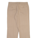 AUTHENTIC WEAR Mens Trousers Beige Regular Straight W35 L31