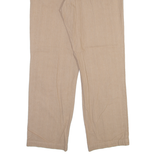 AUTHENTIC WEAR Mens Trousers Beige Regular Straight W35 L31