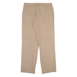 AUTHENTIC WEAR Mens Trousers Beige Regular Straight W35 L31