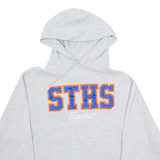 JERZEES STHS Spirit Mens Grey Hoodie USA S