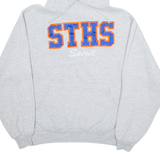 JERZEES STHS Spirit Mens Grey Hoodie USA S