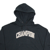 CHAMPION Womens Black Hoodie XL