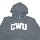 CHAMPION CWU Mens Grey Hoodie USA L