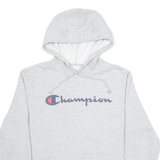 CHAMPION Mens Grey Hoodie M