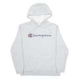 CHAMPION Mens Grey Hoodie M