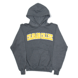 CHAMPION Colorado College Mens Grey Hoodie USA S