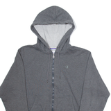 CHAMPION Mens Grey Hoodie Full Zip S