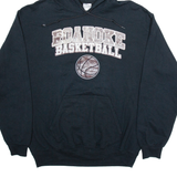 GILDAN Roanoke Basketball Mens Black Hoodie USA M