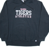 RUSSELL ATHLETIC Balmoral Tigers Mens Black Hoodie USA XL