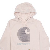 CARHARTT Womens Pink Hoodie L