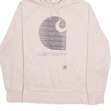 CARHARTT Womens Pink Hoodie L